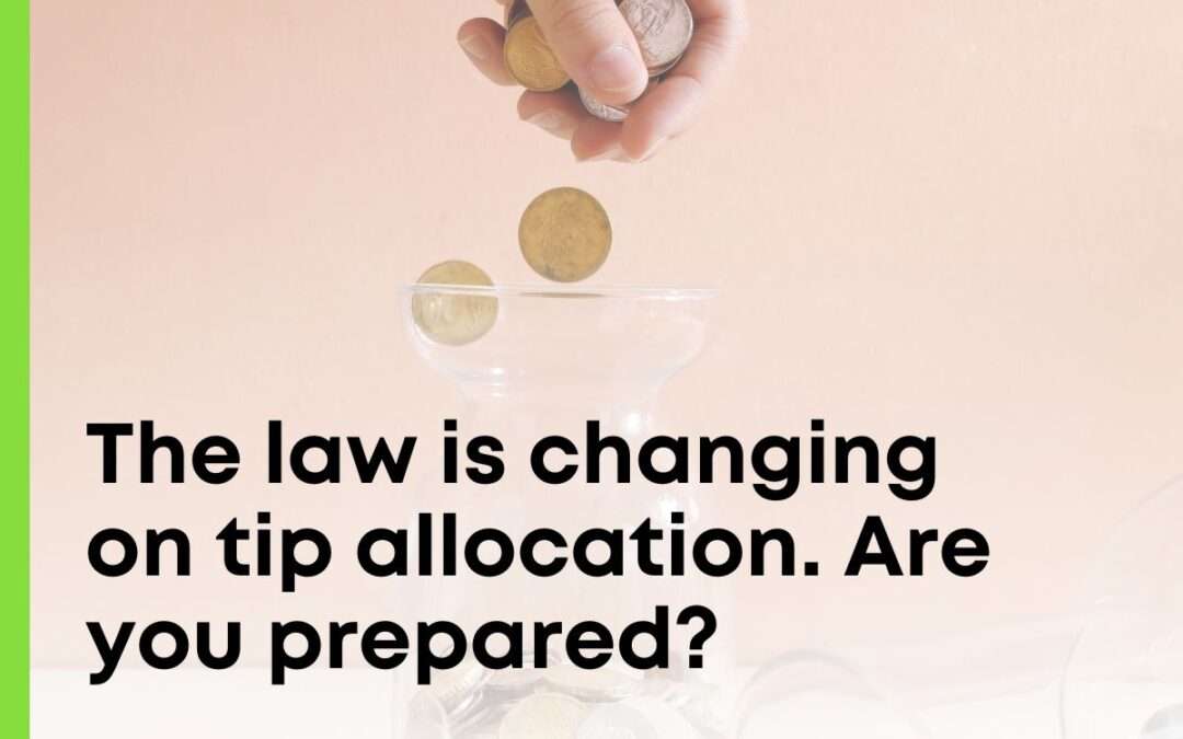 New Law on Tip Allocation