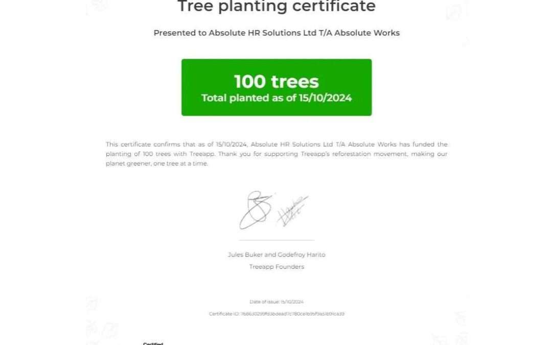 CSR Initiative and Tree App